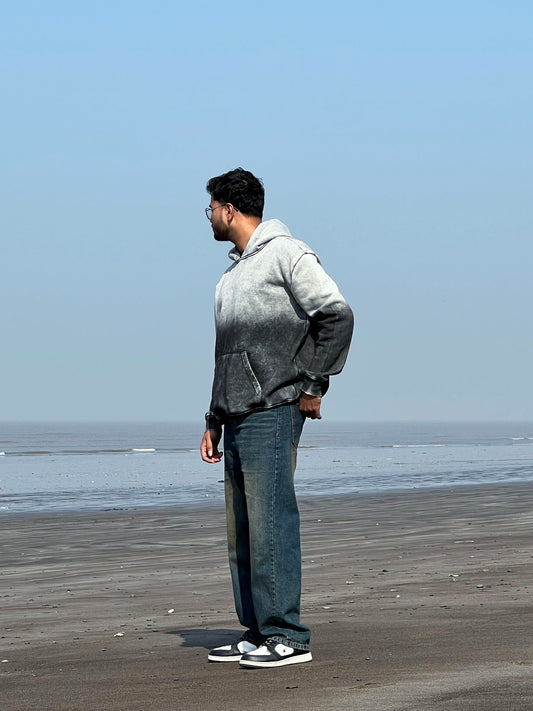 Bold Acid Wash Hoodie - Premium 350 GSM Cotton Hoodie